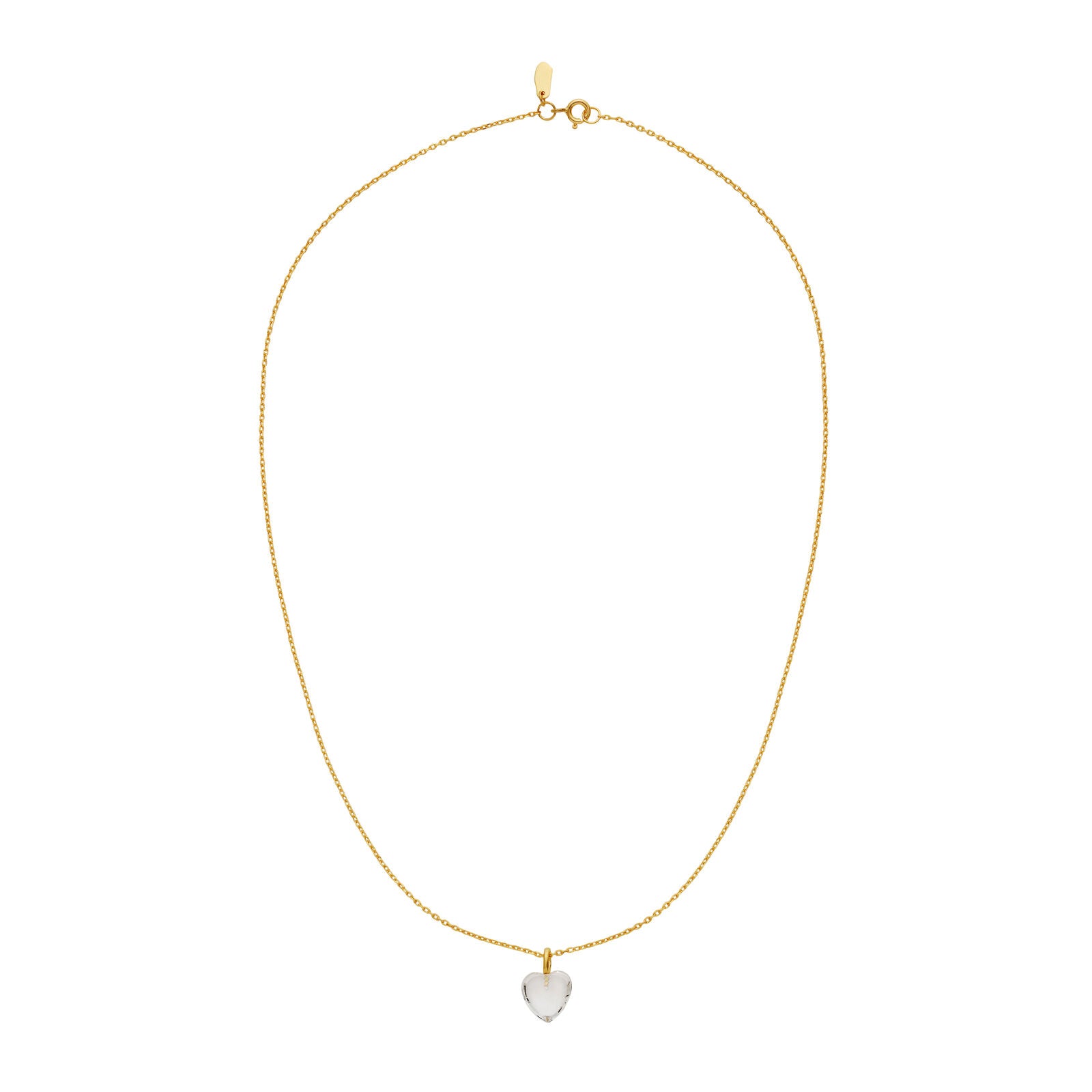 Leni halskæde - forgyldt